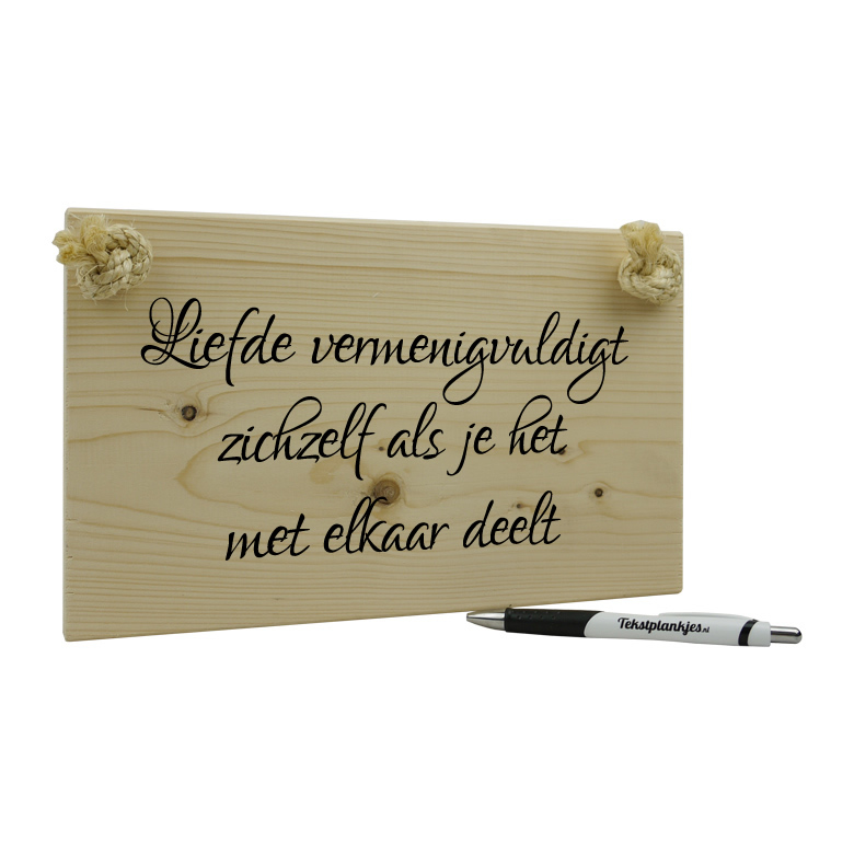 Liefde Vermenigvuldigt Zichzelf