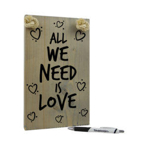 All we need is love