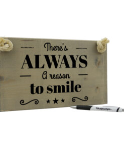There is always a reason to smile