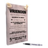 tekst op hout - tekstbord - origineel cadeau - vrienden zijn er voor je
