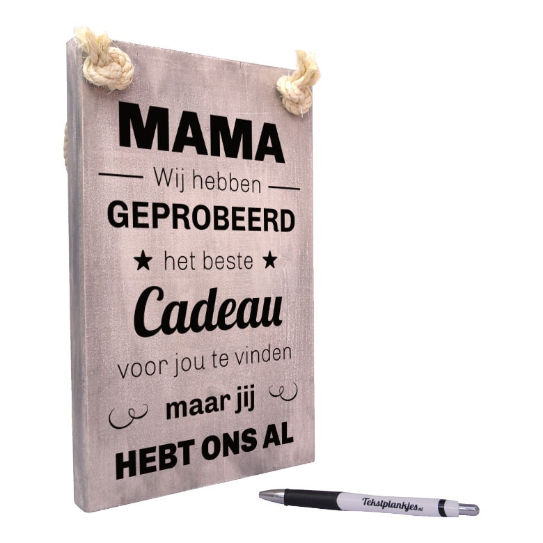 Geurloos Opsommen Suri Het beste cadeau voor Mama | Origineel cadeau voor moederdag