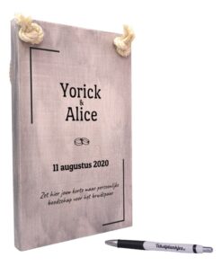 origineel en persoonlijk huwelijkscadeau gepersonaliseerd cadeau bruiloft