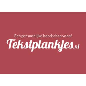 persoonlijke boodschap op kaart toevoegen aan jouw cadeau