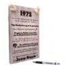 persoonlijk verjaardagscadeau - cadeau 50 jaar verjaardag - verjaardagscadeau geboren in 1972
