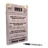 gepersonaliseerd verjaardagscadeau - origineel cadeau en persoonlijk cadeau man vrouw geboren in 1953