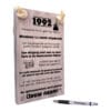 gepersonaliseerd verjaardagscadeau - origineel cadeau en persoonlijk cadeau man vrouw geboren in 1992