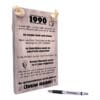 gepersonaliseerd verjaardagscadeau - origineel cadeau en persoonlijk cadeau man vrouw geboren in 1990