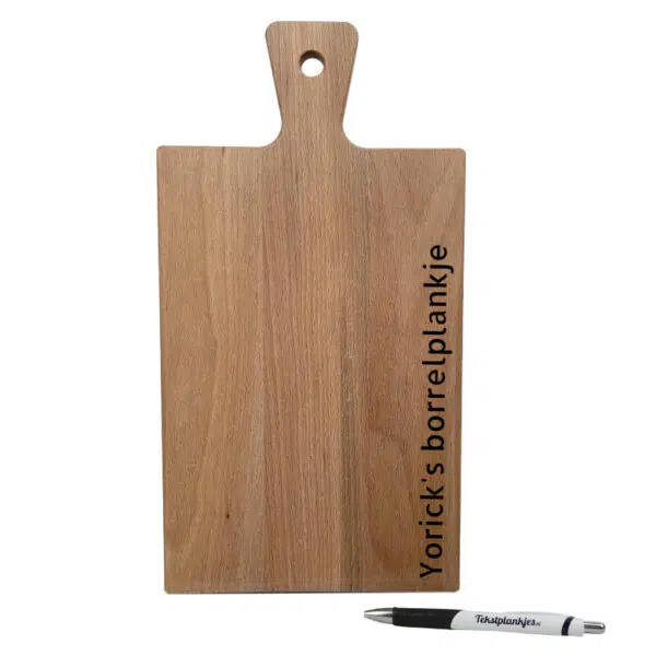 gepersonaliseerd borrelplankje cadeau Breed