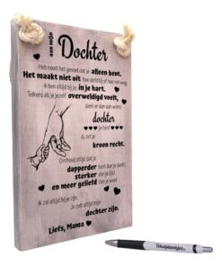 origineel gepersonaliseerd cadeau voor je dochter mijn dochter